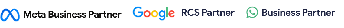 Meta Business Partner, Google RCS Partner, WhatsApp Business Partner